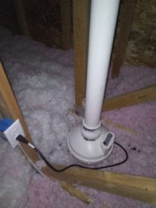 Brookfield Radon Mitigators 17145 W Bluemound Rd j100, Brookfield, WI 53005 262-955-6696 Sub-slab Pipe Radon Mitigation Fan