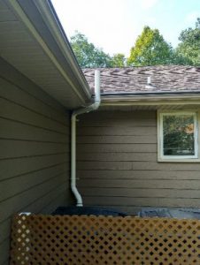 Radon Mitigation System Pipe by Brookfield Radon Mitigators 17145 W Bluemound Rd j100, Brookfield, WI 53005 262-955-6696