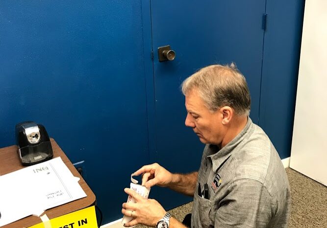 Brookfield Radon - School Radon Testing Charcoal Test #1